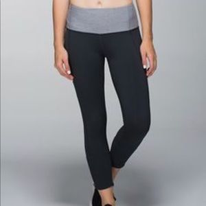 Lululemon Rebel Runner Crop Leggings, size 4